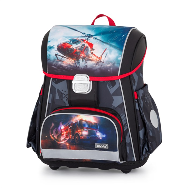 Školní batoh pro prvňáčka Karton P+P PREMIUM - Hasiči