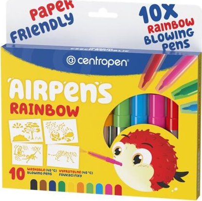 Foukací Fixy Centropen 1500/10 Rainbow set