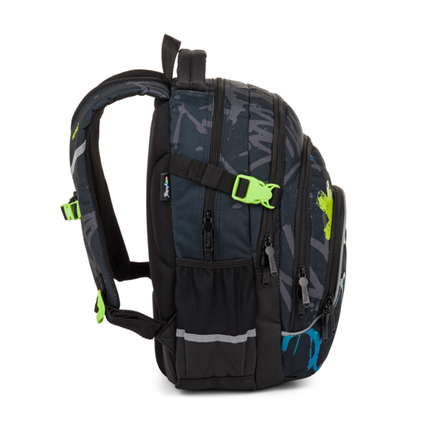 Studentský batoh Karton P+P - OXY SCOOLER Graffiti blue