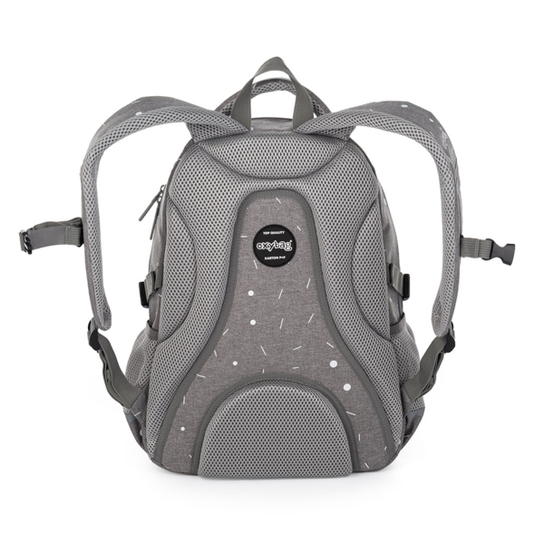 Studentský batoh Karton P+P - OXY SCOOLER  Grey geometric