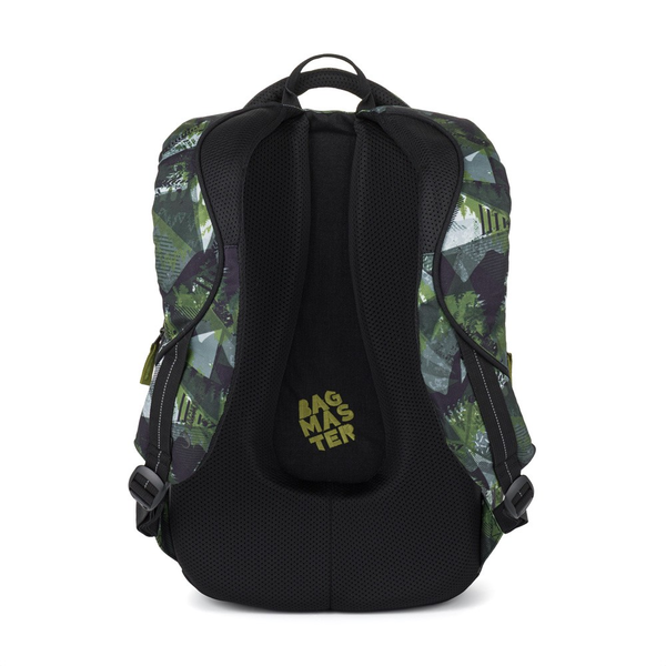 Studentský batoh Bagmaster - Bag 26 A - zeleno-šedý