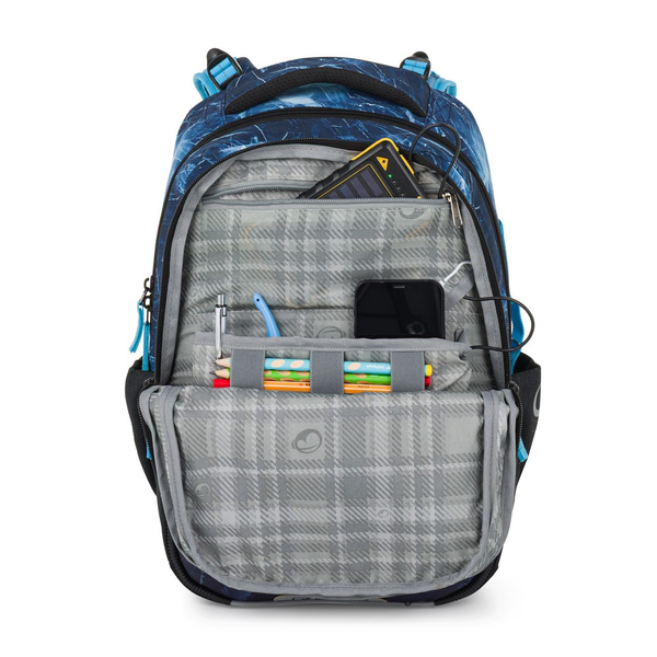 Školní batoh pro holky Bagmaster Beta 26 D - Hokej - malý set 