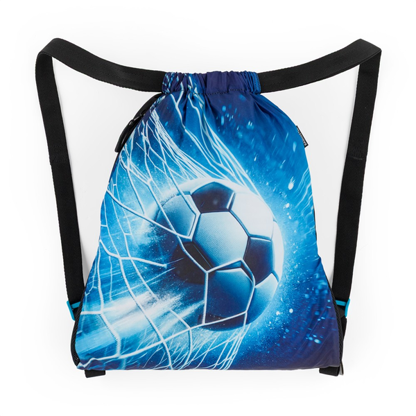 Školní batoh pro holky Bagmaster Beta 26 C - Fotbal - malý set 