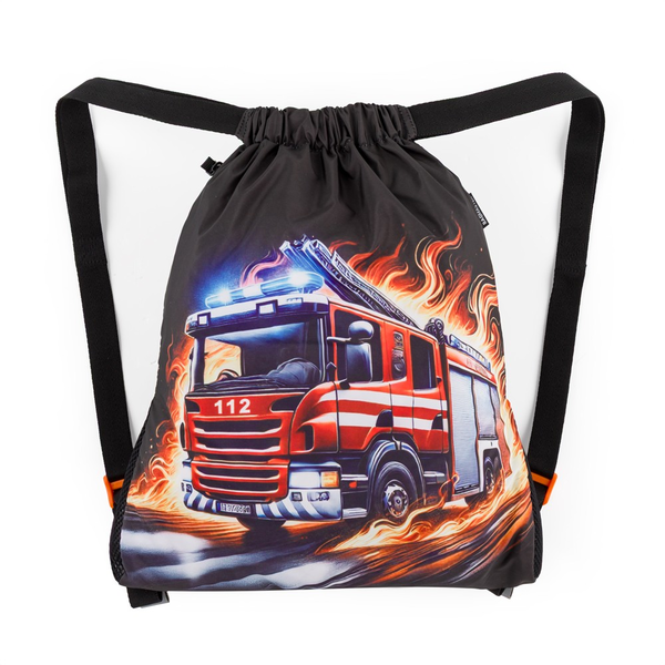 Školní batoh pro kluky  Bagmaster Dopi 26 B - hasiči - malý set
