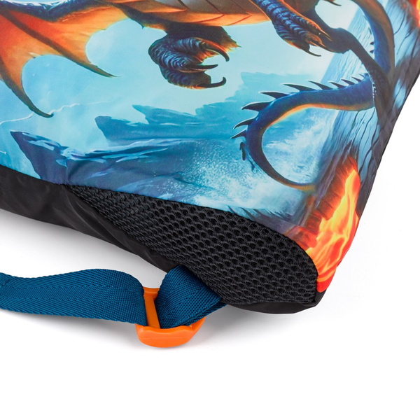 Školní batoh pro kluky Bagmaster Lumi 26 D - drak - malý set  