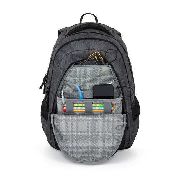 Studentský batoh pro kluky Bagmaster Digital 26 A - set