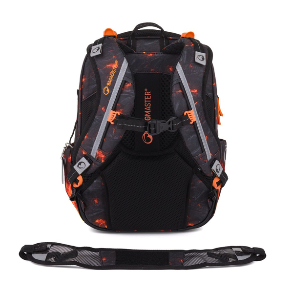Školní batoh pro kluky  Bagmaster Dopi 26 B - hasiči - malý set
