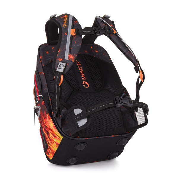 Školní batoh pro kluky  Bagmaster Dopi 26 B - hasiči - malý set