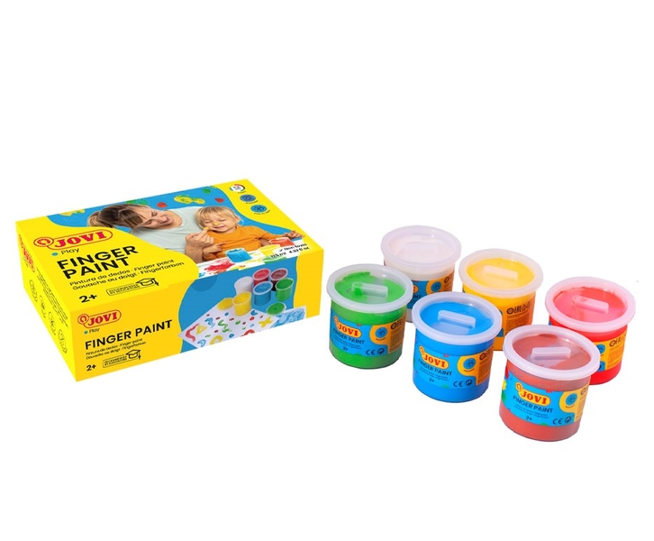 Jovi prstové barvy 6x125ml