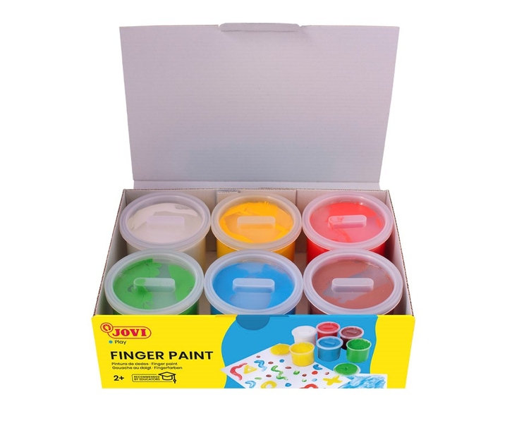 Jovi prstové barvy 6x125ml
