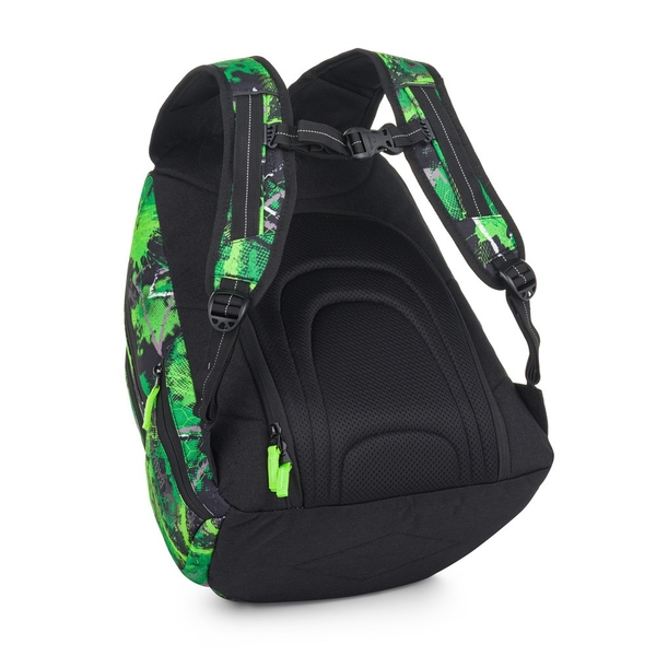 Studentský batoh Bagmaster Lincoln 25 A - green