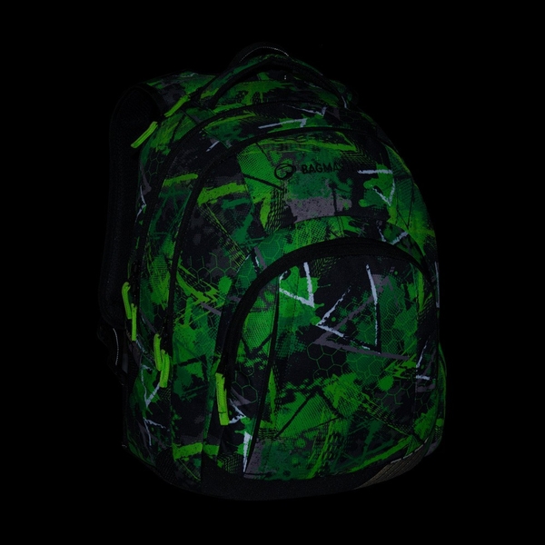 Studentský batoh Bagmaster Lincoln 25 A - green