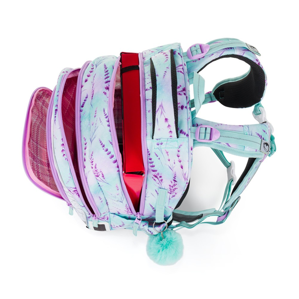 Školní batoh pro holky Bagmaster Lumi 26 A - kůň - malý set  