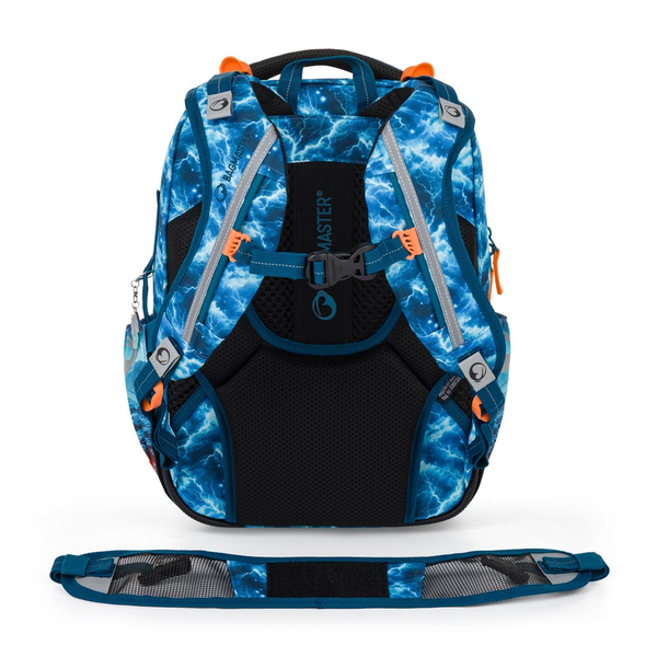 Školní batoh pro kluky Bagmaster Lumi 26 D - drak - malý set  