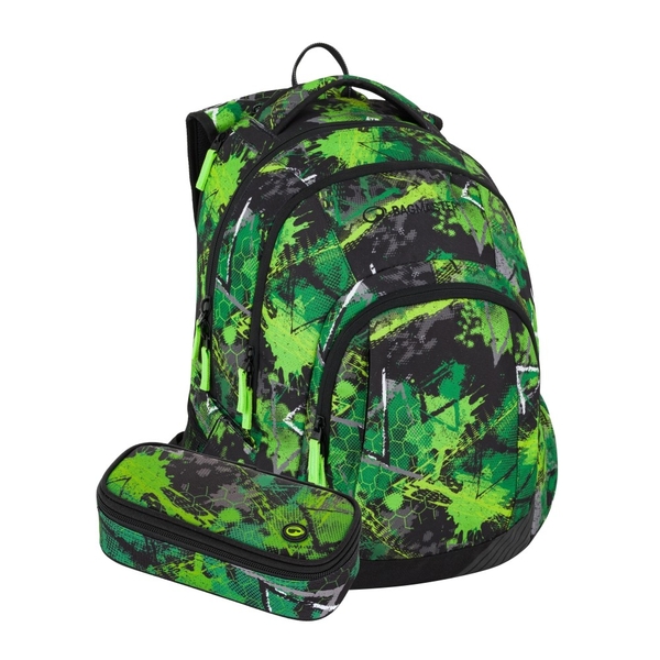 Studentský batoh Bagmaster Lincoln 25 A - set